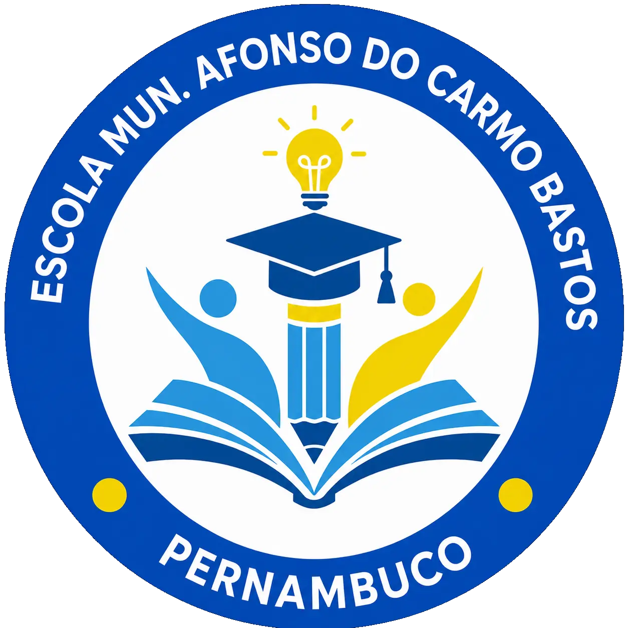 Logo da Escola Municipal Afonso do Carmo Bastos