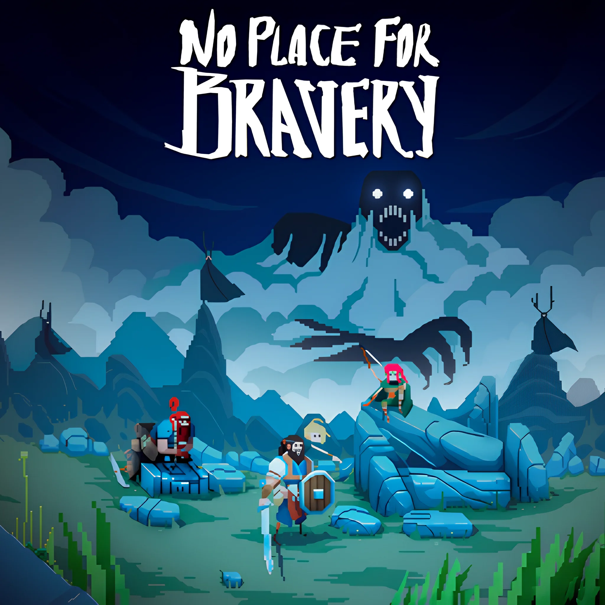 Capa do jogo No Place for Bravery