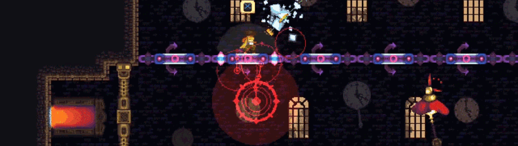 Cena narrativa do jogo Dandara com texto sobre liberdade em tela escura e artística.